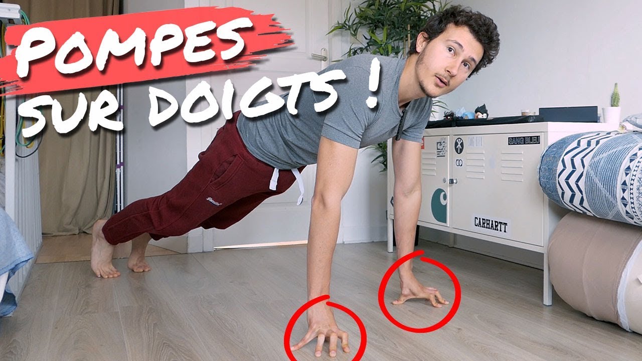 Pourquoi faire des pompes sur les doigts ?