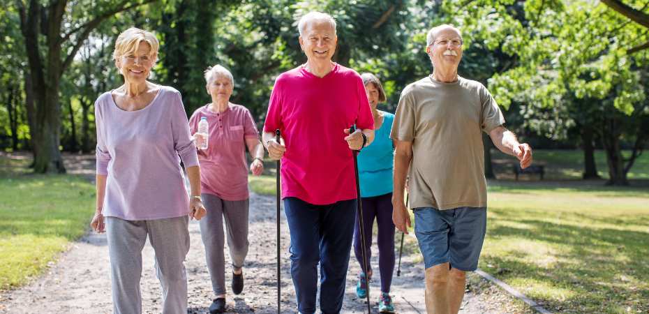 Quelle distance marcher à 70 ans ?