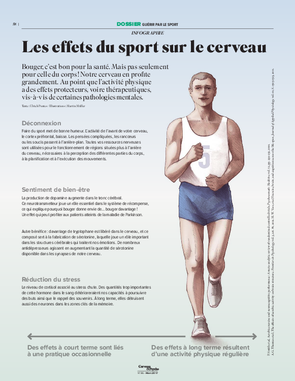 Quels sont les effets du sport sur le cerveau ?