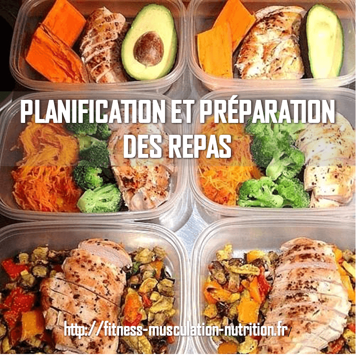 repas musculation semaine